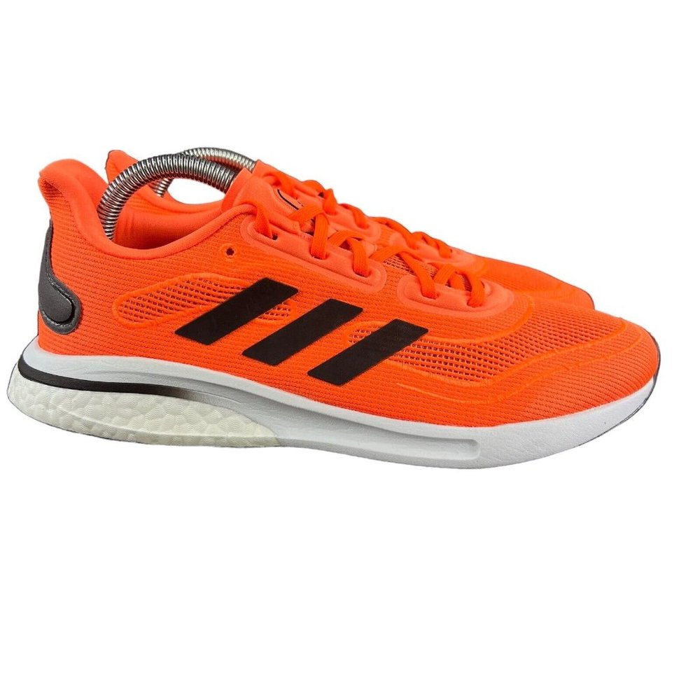 Adidas Questar Impact Orange Wonder Steel Dash Grey Men's Shoes FV6033 Size 7.5